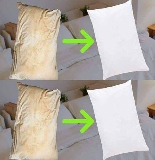 Here’s how to clean dirty bed pillows to leave them white and smelling sweet