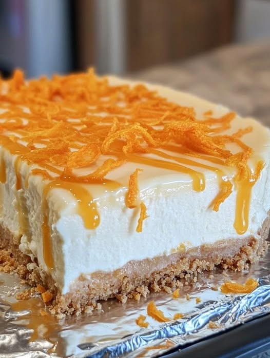 Orange Cheesecake 🧀