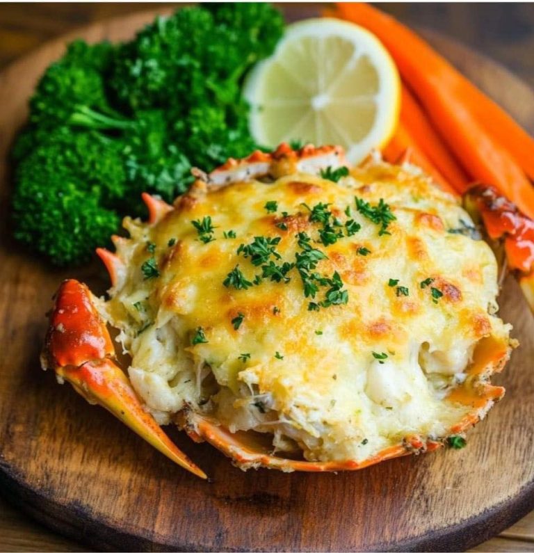 🦀 Cheese Baked Crabs 🧀