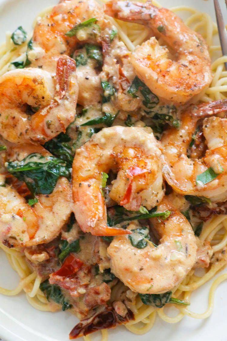 Creamy Garlic Shrimp