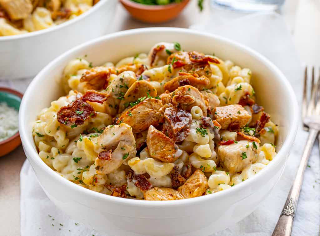 Chicken Ranch Macaroni and Cheese