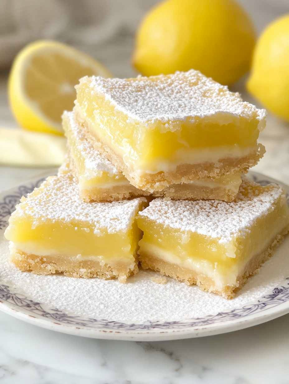 2 Ingredient Lemon Bars