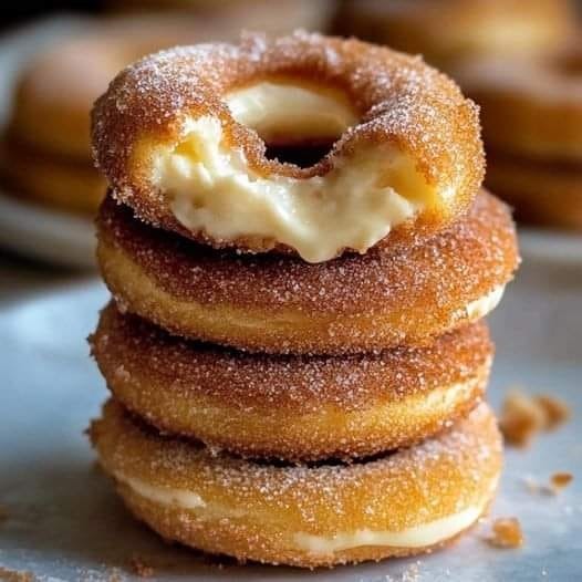 Churro Cheesecake Donut Cookies