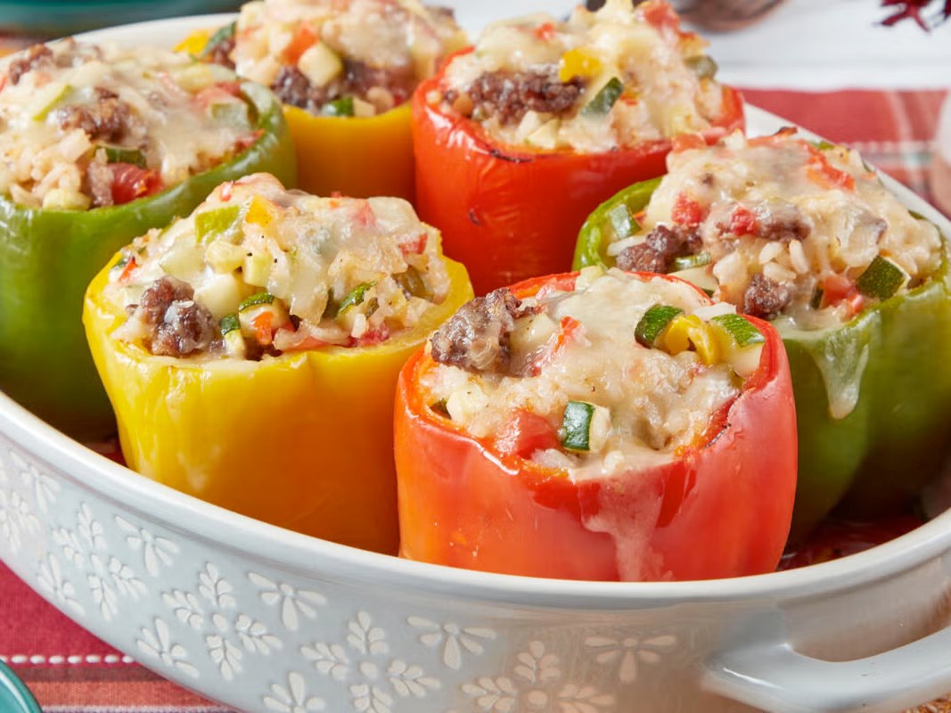 Taco Stuffed Bell Peppers Recipe