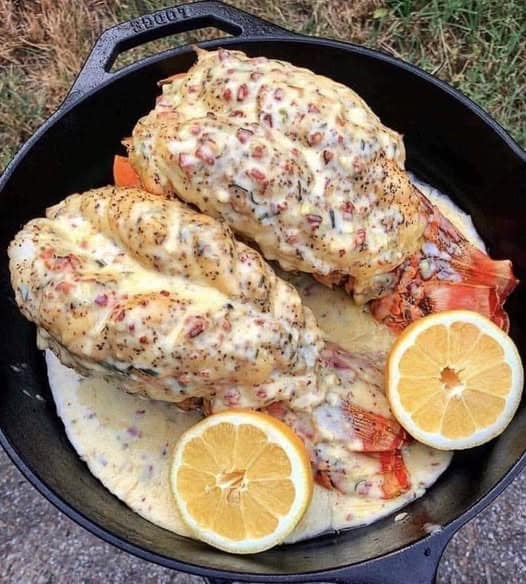 S LEMON GARLIC LOBSTER TAILS