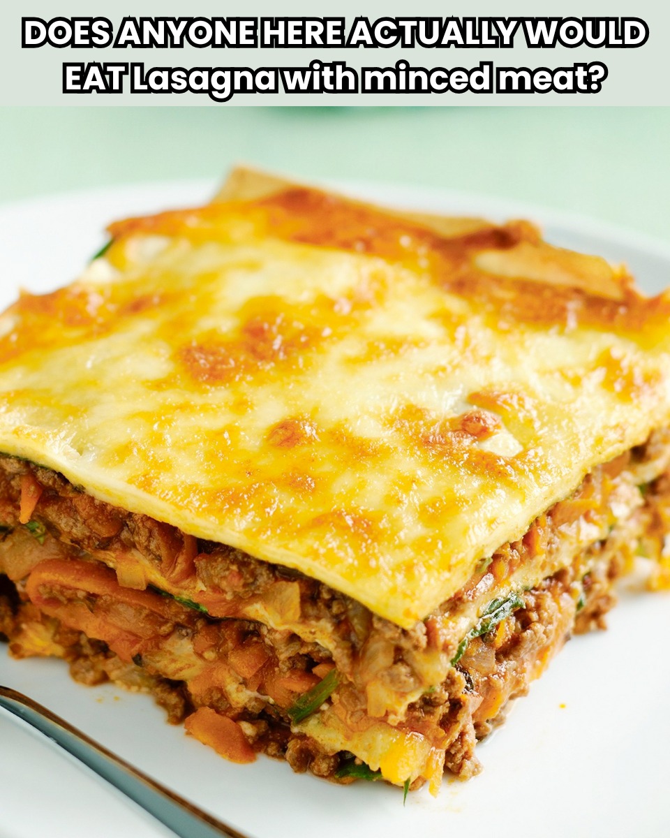 Easy and delicious homemade lasagna with minced meat