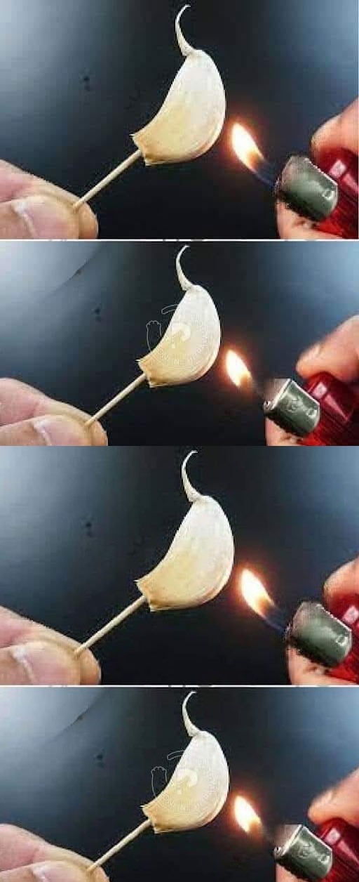 Burning Garlic at Home: What Happens After 15 Minutes