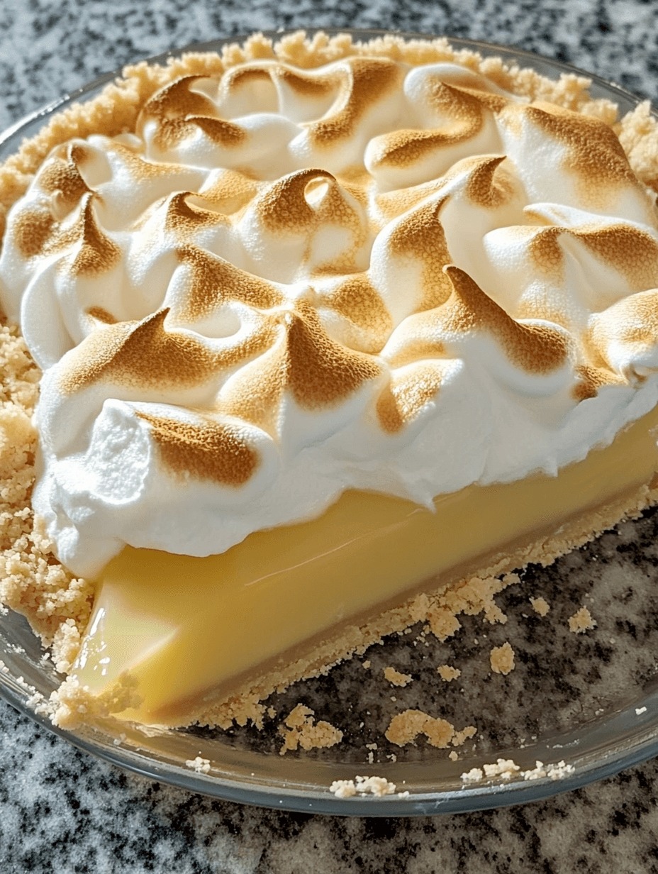 HOMEMADE LEMON MERINGUE PIE!!!