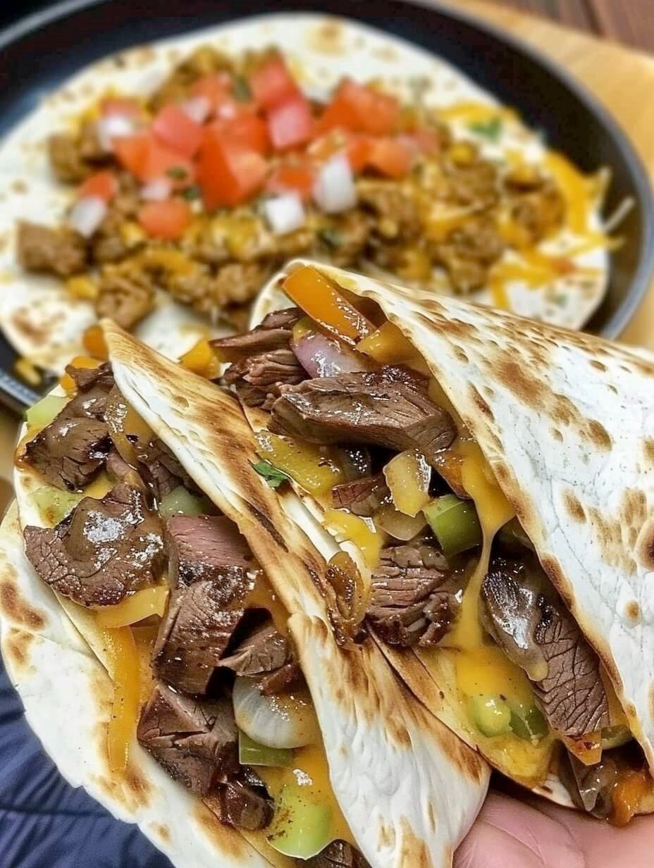 Loaded Steak Quesadillas Recipe