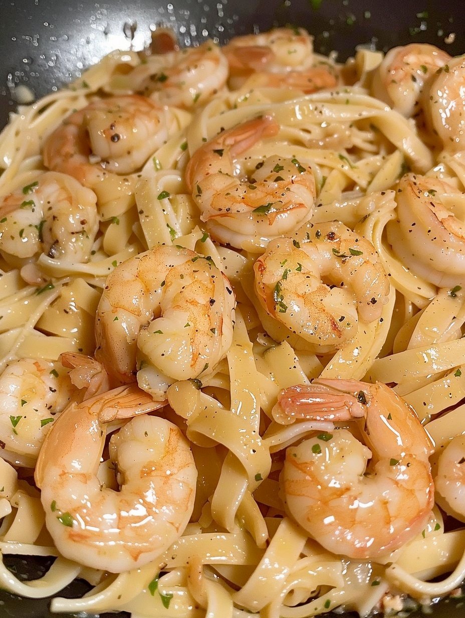 Creamy Garlic Shrimp