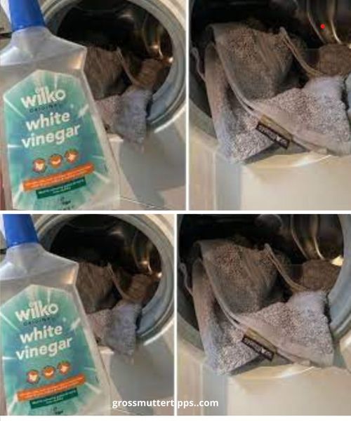 Vinegar is the trick for softer towels, whiter whites, and better-smelling clothes