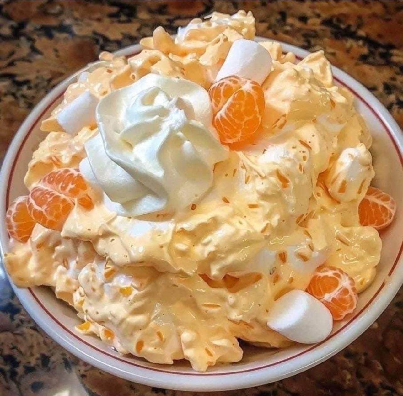 4-Ingredients Mandarin Orange Salad