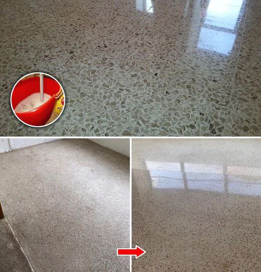 How to polish marble chips