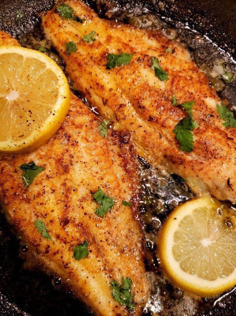 Crispy Pan-Seared Fish Fillet