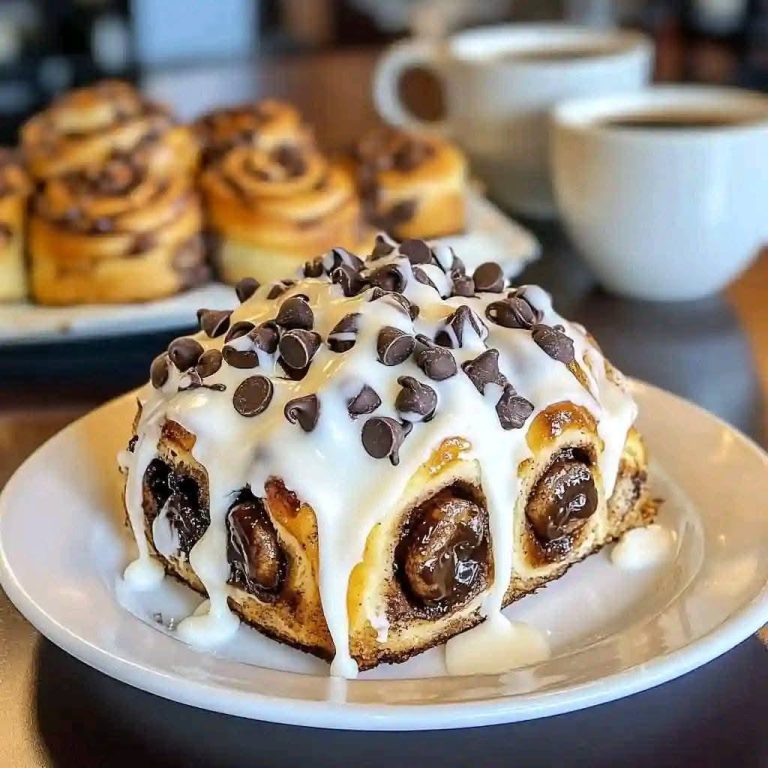 Chocolate Chip Cinnamon Roll Recipe 🥐🍫