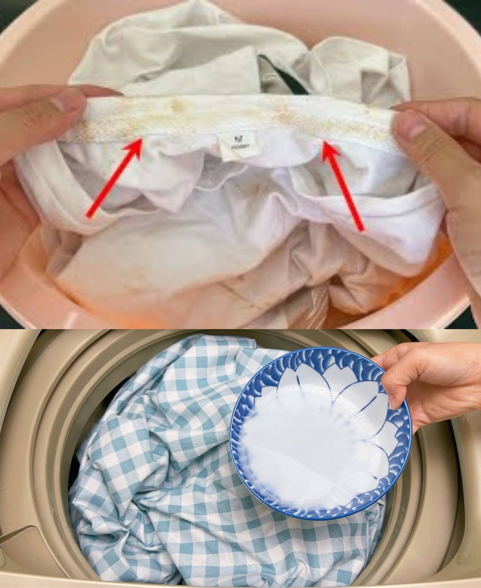 Yellowish stains on clothes: 6 homemade and cheap solutions to whiten them