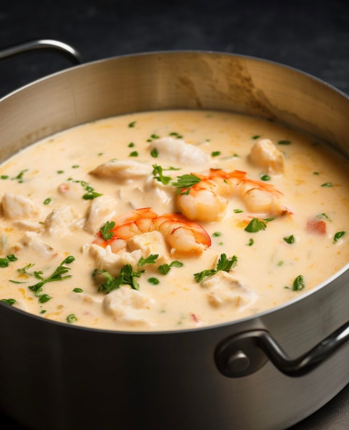 Crab and Shrimp Seafood Bisque