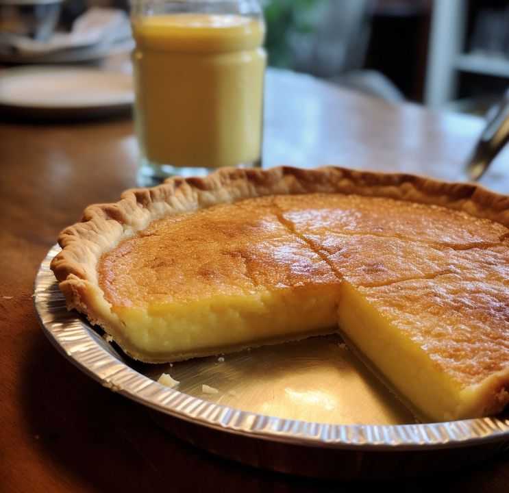 Southern buttermilk pie