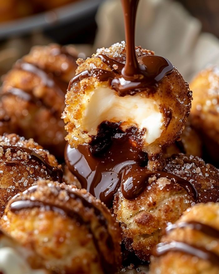 Fried S’mores Bombs