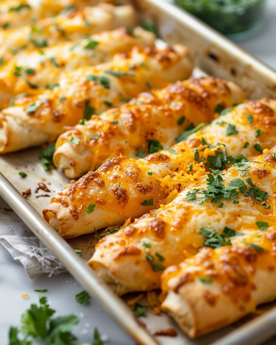 Baked Cheesy Taco Sticks