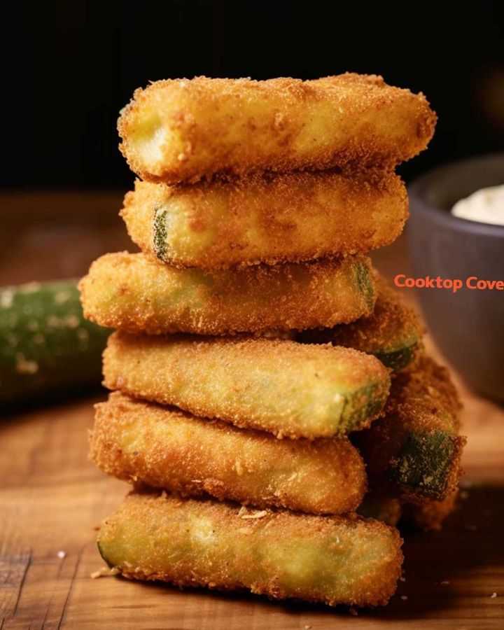 Cheese Stuffed Fried Pickles