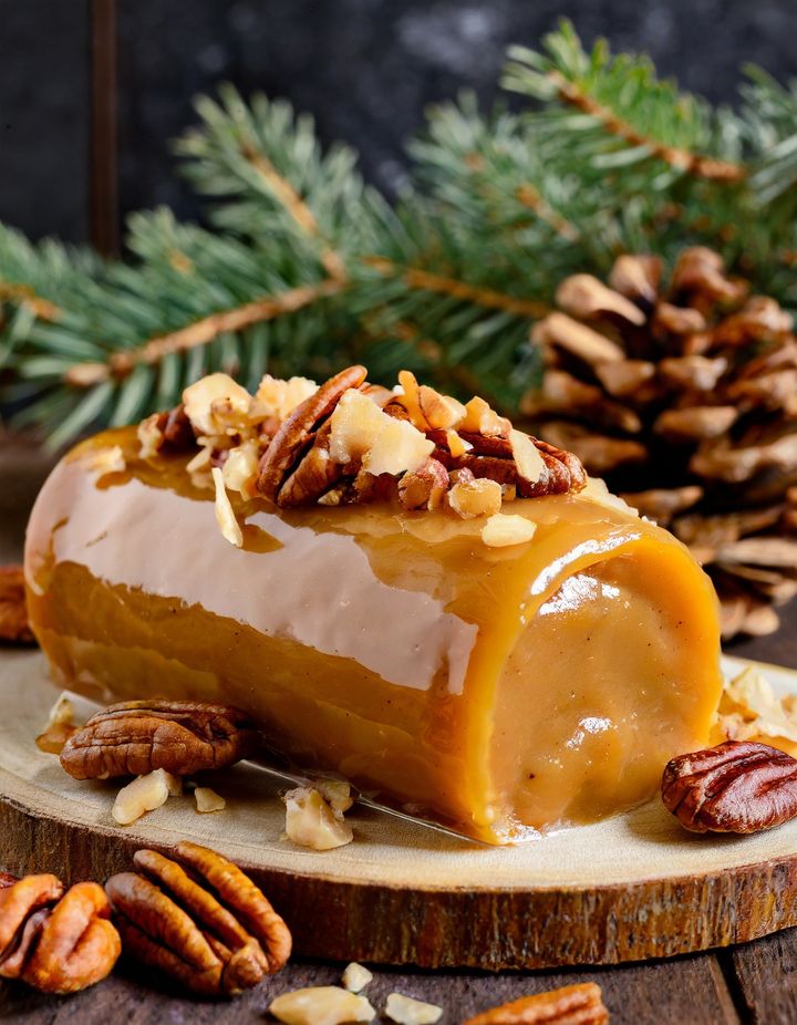 Butterscotch Yule Log Recipe: