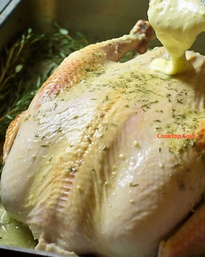 Juicy Herb Butter Roast Turkey