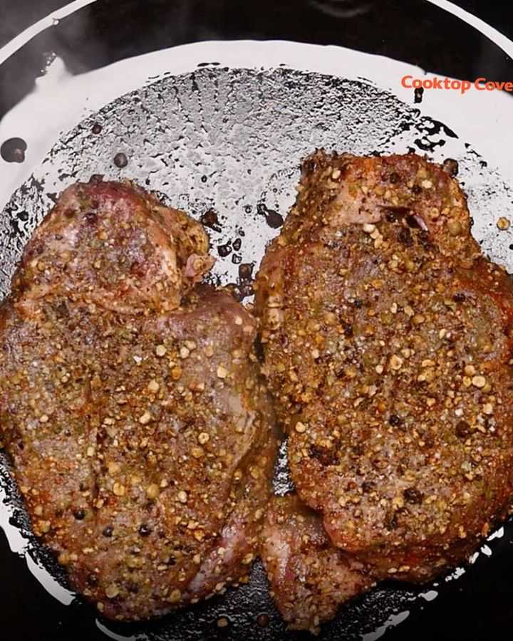 Southern Steak Au Poivre (Peppered Steak)