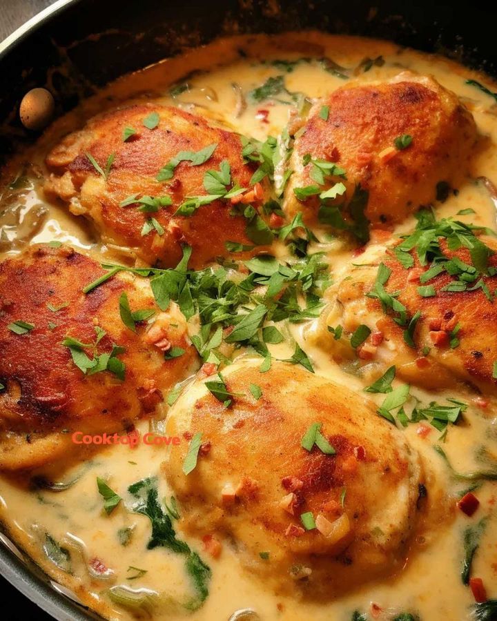 Recipe Name: Smothered Chicken