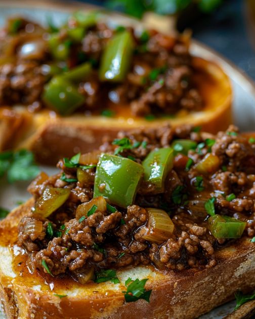 Texas Toast Sloppy Joes