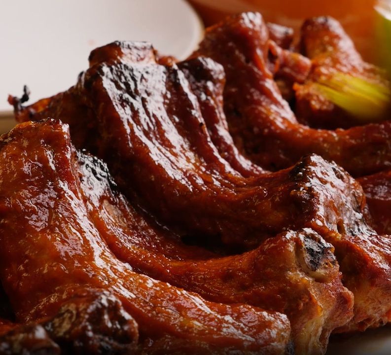 Southern Sticky Pineapple Ribs