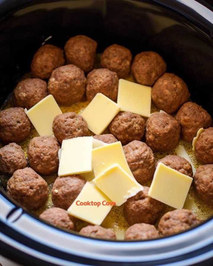 Slow Cooker Mississippi Meatballs Recipe: