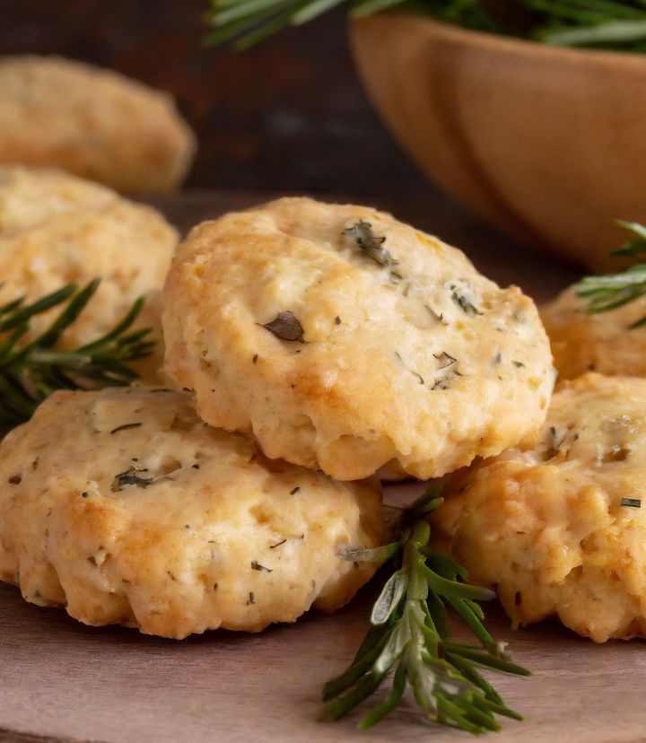 Rosemary-Cheddar Drop Biscuits