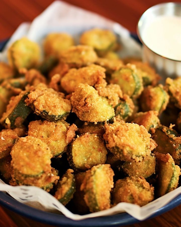 Firecracker Fried Okra Recipe: