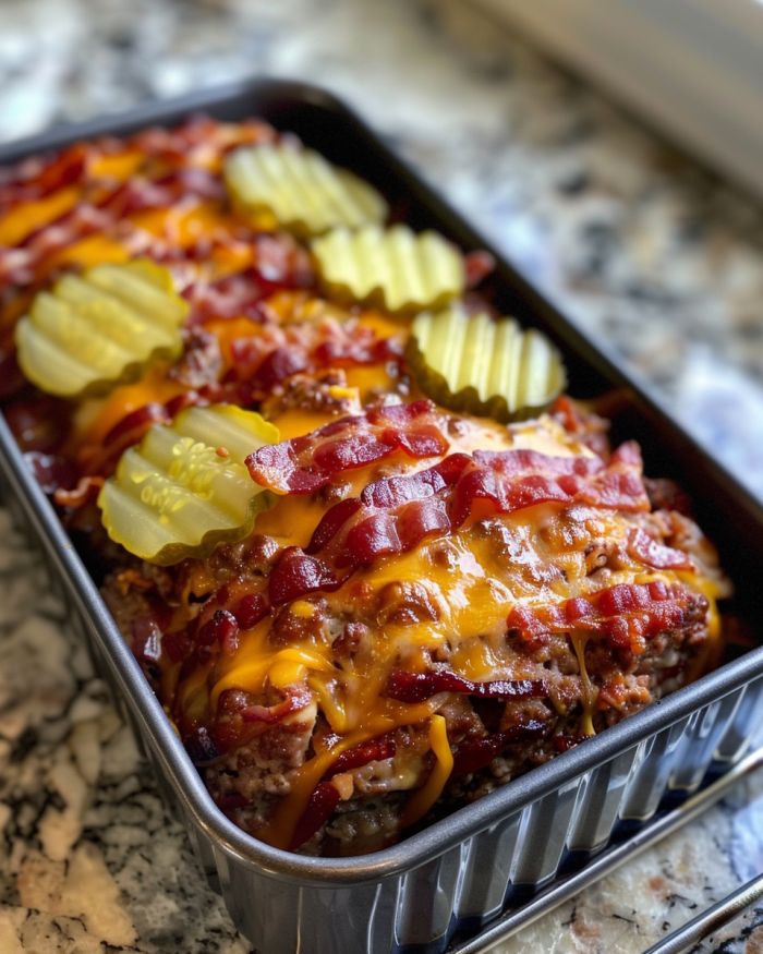 Bacon Cheeseburger Meatloaf