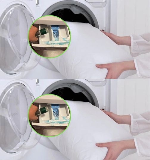 BED PILLOWS, HOW TO FRESHEN THEM: THEY ALWAYS DO THIS STEP IN THE LAUNDRY