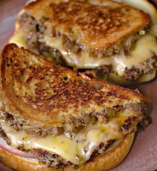 Patty Melts with Secret Sauce