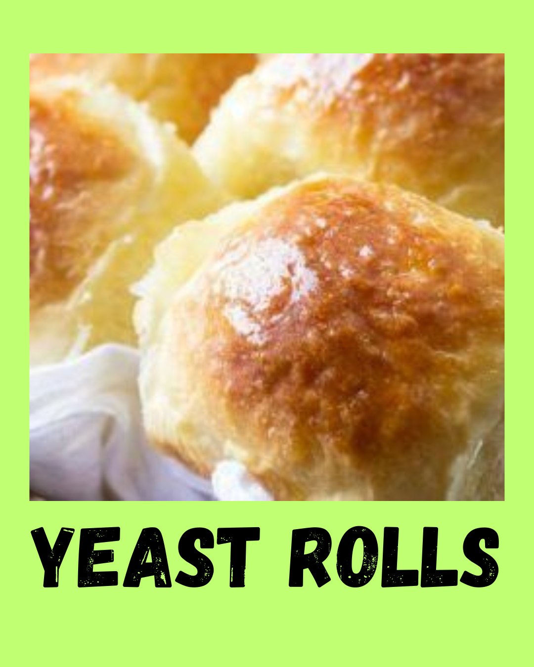 Easy No Knead Yeast Rolls Recipe