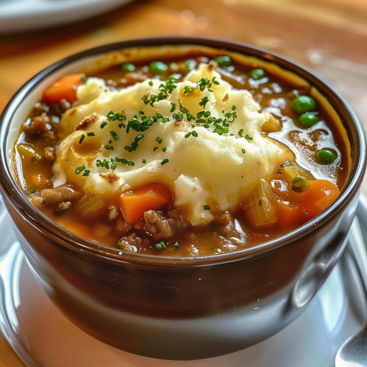 Cozy Shepherd’s Pie Soup – A Hearty Bowl of Comfort