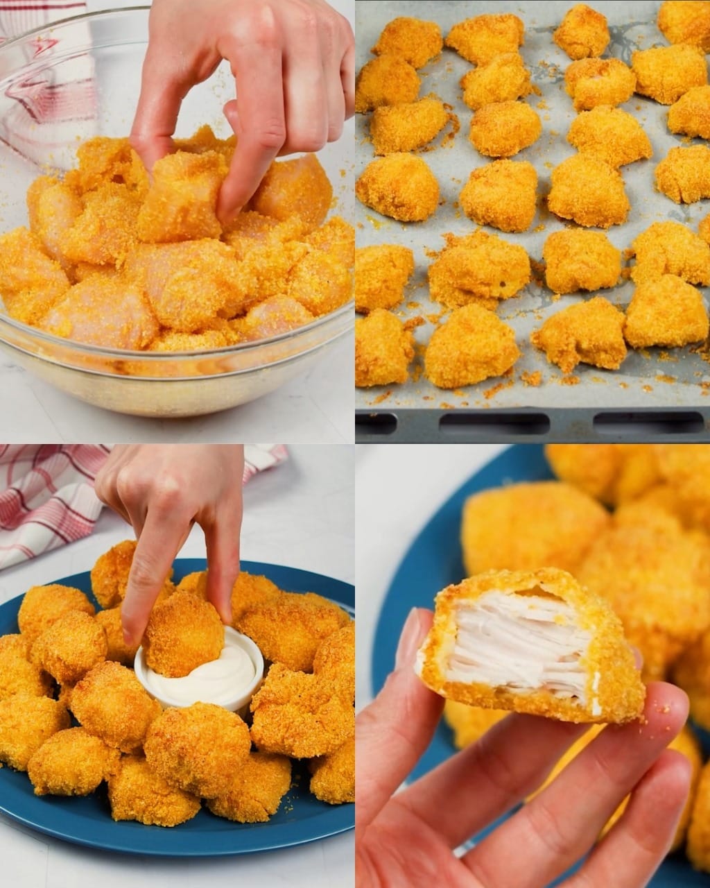 Chicken nuggets: quick and super crispy!