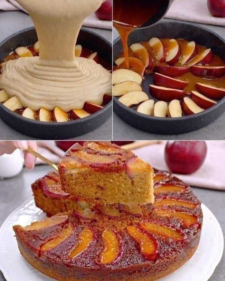 Plum Upside Down Cake