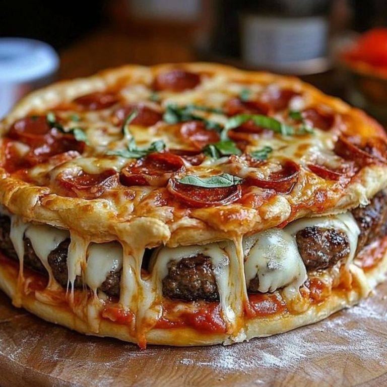 Pizza Burger Pie 🍕🍔🥧