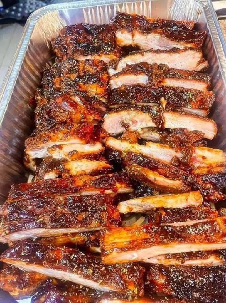Ribs with Honey Garlic Ingredients Four
