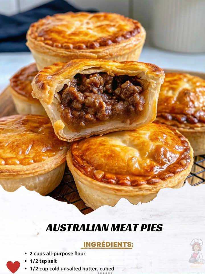 Australian Meat Pies (Flaky Australian Beef Hand Pies)