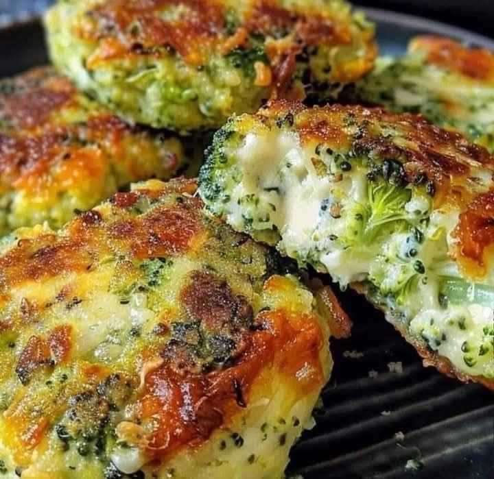 BROCCOLI CHEESE PATTIES