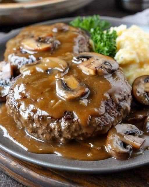 Classic Skillet Salisbury Steak