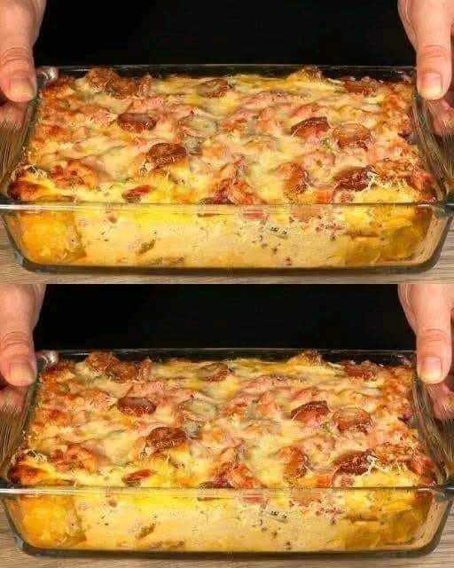 CHICKEN CORDON BLEU LASAGNA