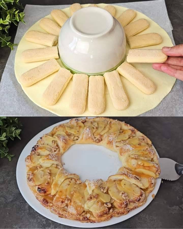 Rustic Apple Puff Pastry Tart