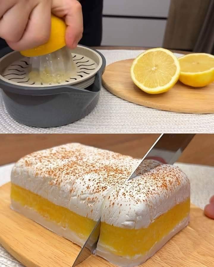 Lemon Cream Pie with Condensed Milk and Whipped Cream