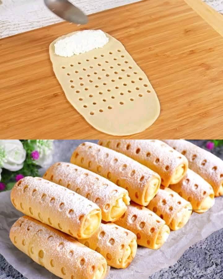 Delicious Filled Cottage Cheese Cookies